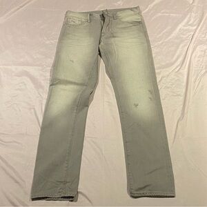 Jean Shop Mick Grey Selvedge Denim Jeans - Label 30 / Actual 32